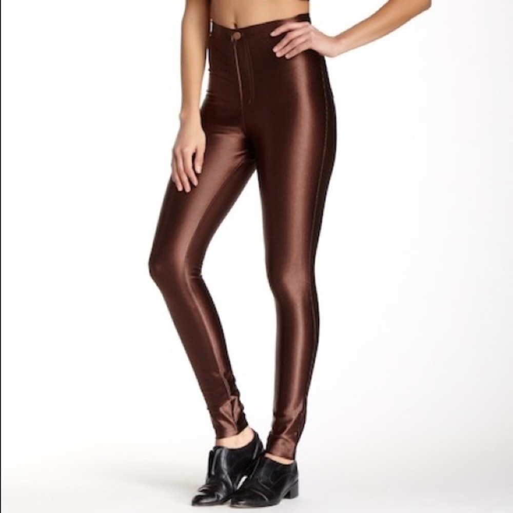 American Apparel Disco Pant (Brown XS)